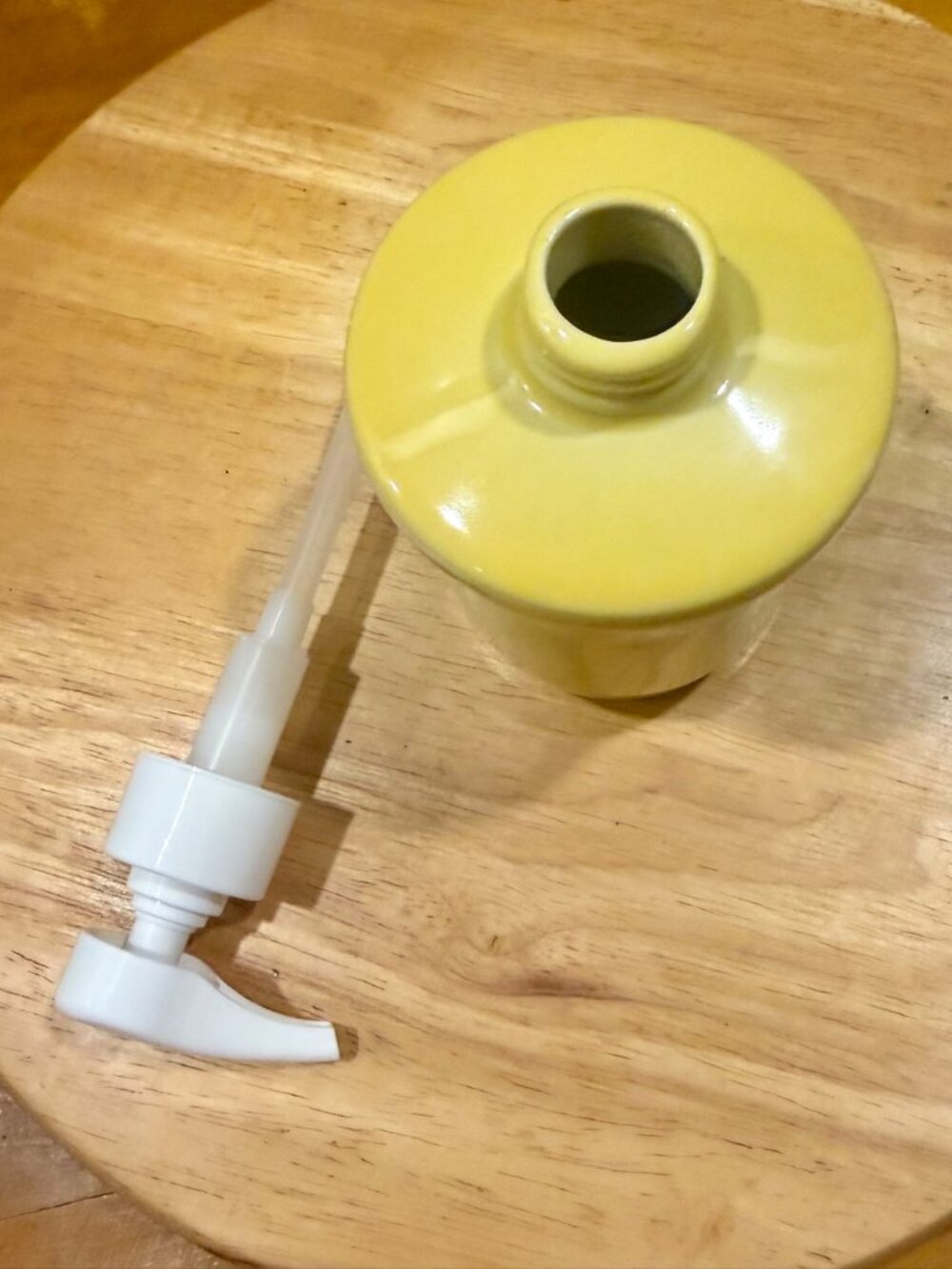 Fiesta Sunflower Soap Dispenser Lotion Pump Homer Laughlin